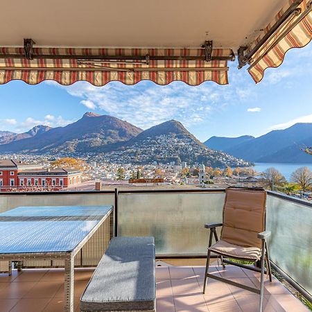 Appartamento Imperial Of Lugano 4 With A Lake View Behind The Station And 10 Min From The Lake Esterno foto