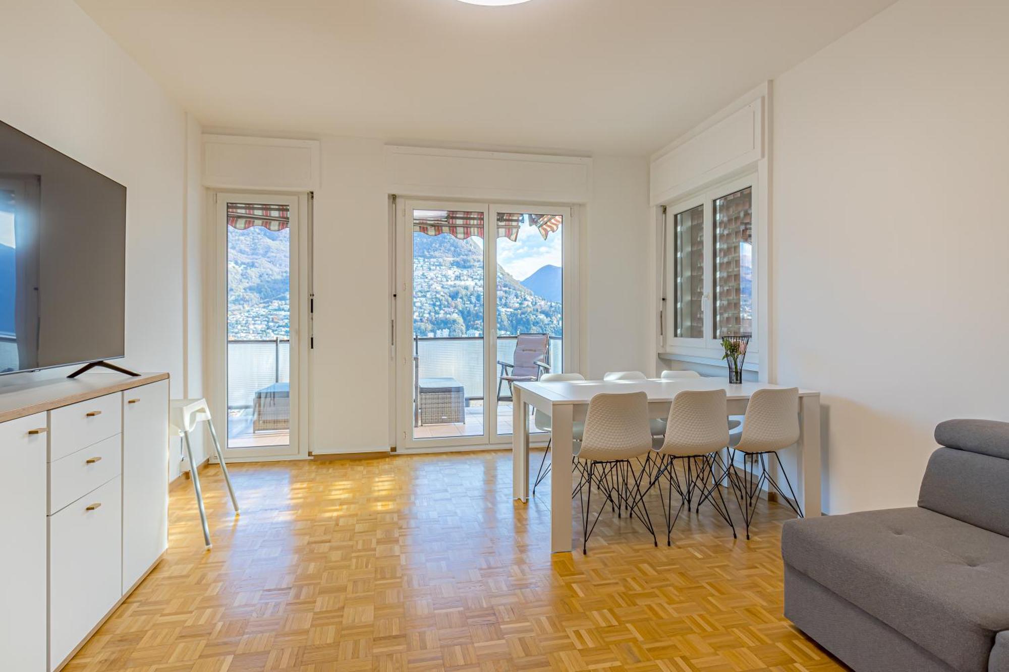 Appartamento Imperial Of Lugano 4 With A Lake View Behind The Station And 10 Min From The Lake Esterno foto