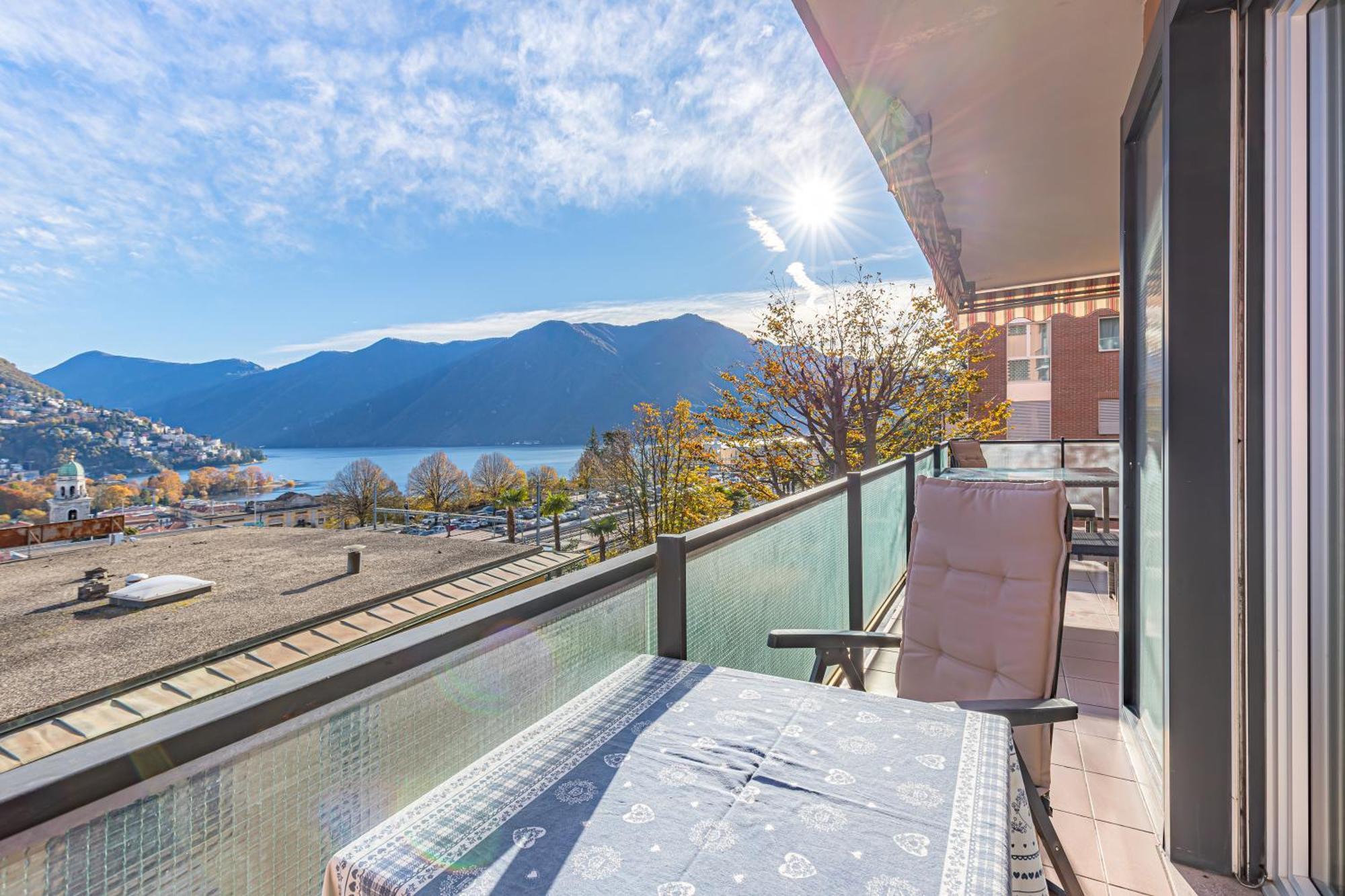 Appartamento Imperial Of Lugano 4 With A Lake View Behind The Station And 10 Min From The Lake Esterno foto